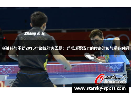 张继科与王皓2013年巅峰对决回顾：乒乓球赛场上的传奇时刻与精彩瞬间